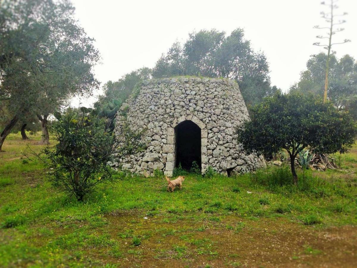 La Macchia Acomodação com café da manhã Melendugno Exterior foto